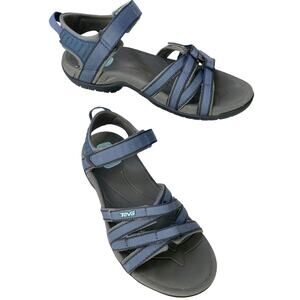 Teva Women Tirra Sport Sandal Blue Bering Sea Adjustable Comfort Performance   8